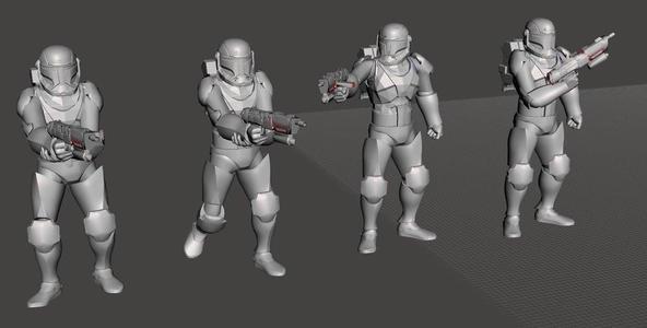 Star wars: Legion Clone Commando