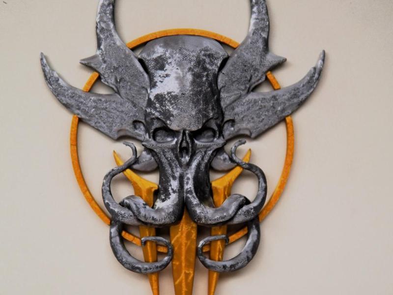 Baldur’s Gate III Logo Retroilluminated
