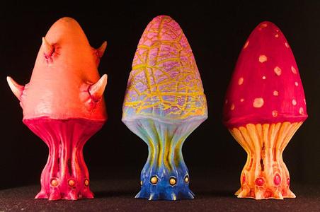 Tabletop plant: “Mushroom Set C1” (Alien Vegetation 53)