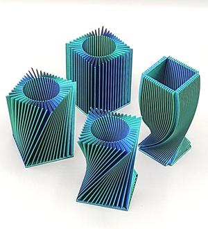 Vases, Finned Single Wall Flexible
