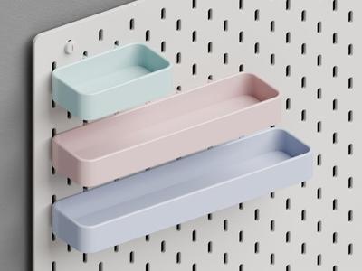 Tray for IKEA SKADIS