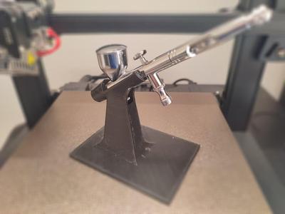 Airbrush stand holder