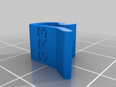 Minimalist clip filament spool holder