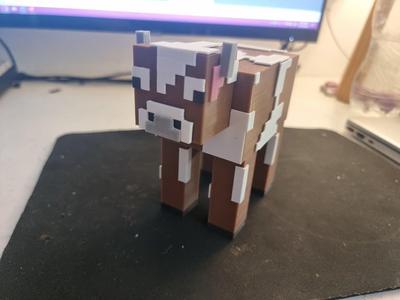 Minecraft cow