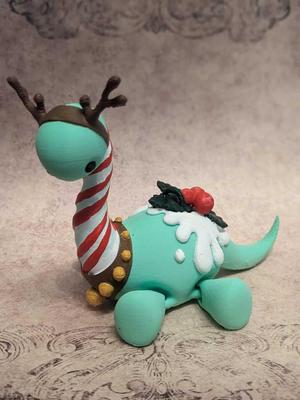Christmas Dino Tree Ornament