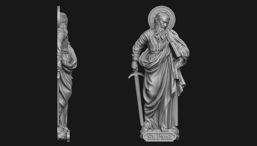 Saint Paul Bas-Relief