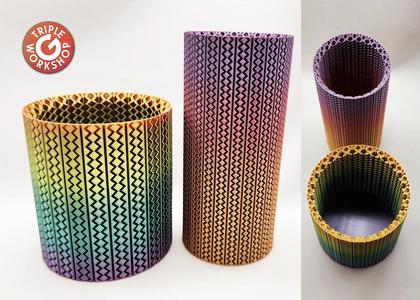 ⌇⌇⌇ Mesmerizing Vase Set – Serrated