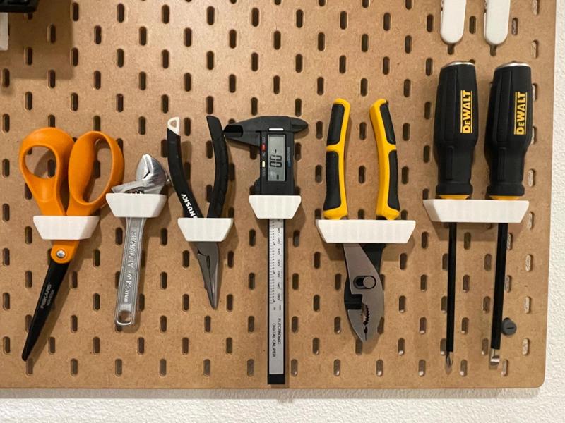 IKEA Pegboard Tool Holder
