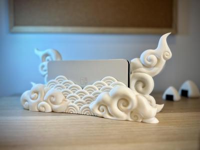 Nintendo Switch Japanese Cloud Dock – Classic & OLED version