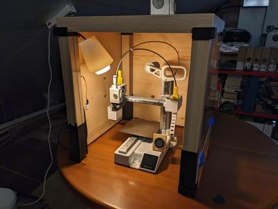 Enclosure with IKEA LACK