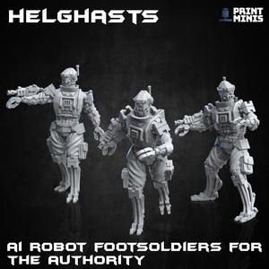Helghast Footsoldier Robots x3 – Automata Collection