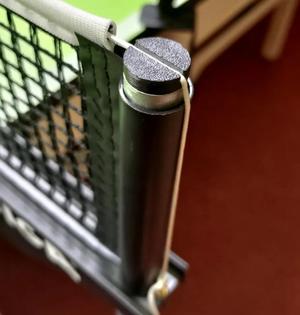 Table tennis net post string guide