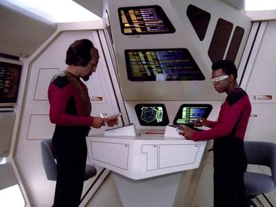 Sensor Maintenance Room Console- Star Trek TNG