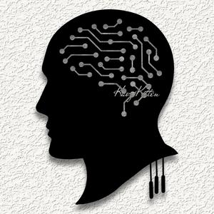 male brain circuit wall art home decorl