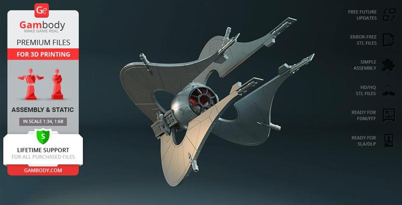 Nssis-class Clawcraft 3D Printing Model | Assembly
