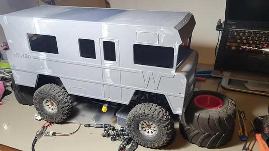Tonka Winnebego Styled Body for 313mm wheelbase