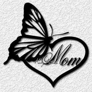 mom butterfly wall art mothers day home decor