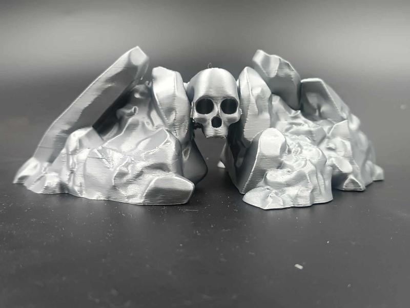 DnD Miniature Terrain – Skull Cave Entrance