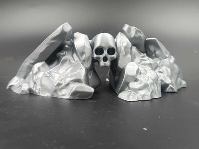 DnD Miniature Terrain – Skull Cave Entrance