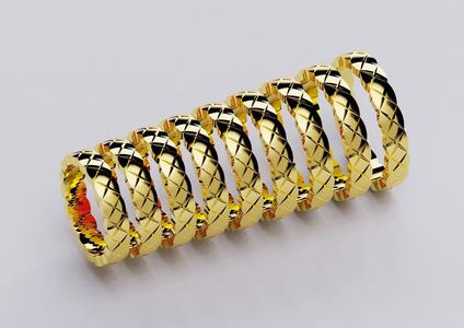 Coco Crush Style Rings Collection All Sizes 4mm