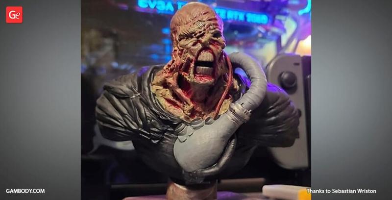 Nemesis Bust 3D Printing Figurine | Assembly