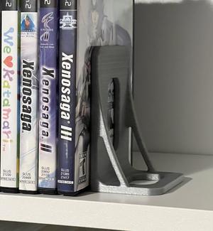 Game Ends (Book End) Stopper for Game Case Shelf
