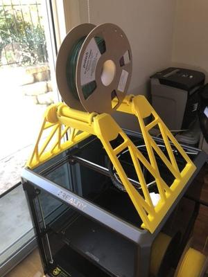 k1 max top spool holder for tpu print REMIX.