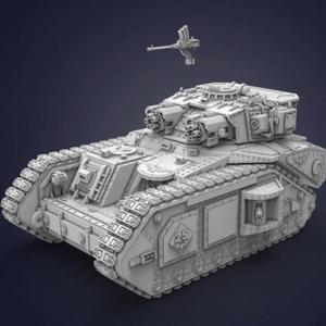 Vulcan Tank STL files for 3D Printing | Assembly Model