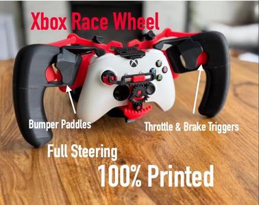 Xbox Series X/S Controller Racing Wheel 100% 3D printed