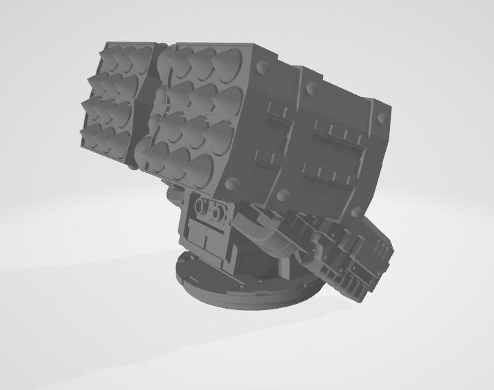 missile launcher for empire vehicle