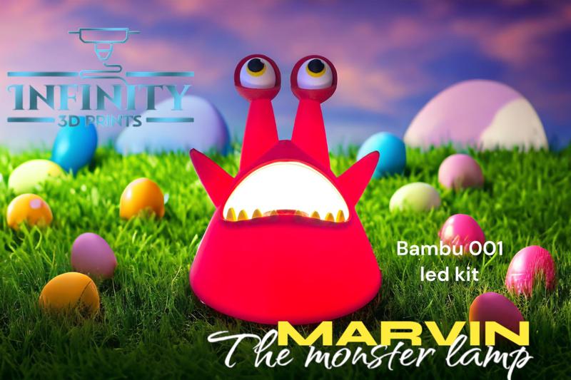 BAMBU 001 LED KIT – MARVIN THE MONSTER LAMP