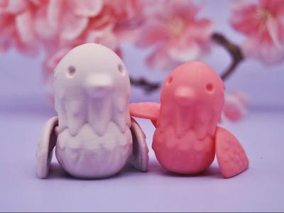 Articulated Spring Birds