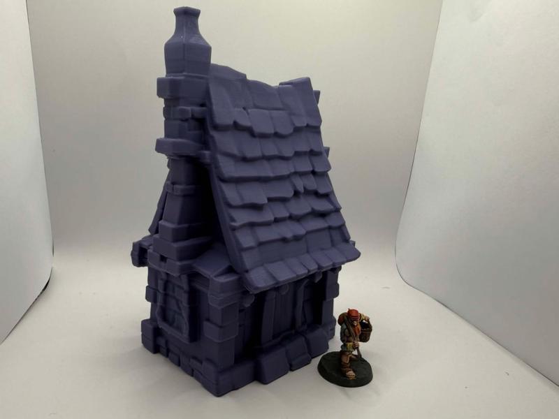 Fantasy wizard cottage – wargaming terrain
