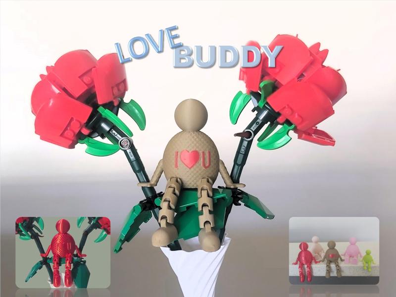 Love Buddy- Cute buddy with flexi legs