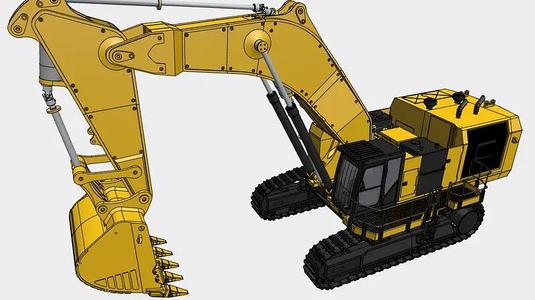 RC KITTEN 6015 B 1/14 Mining Excavator
