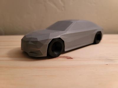 Low Poly 2018 Audi RS7