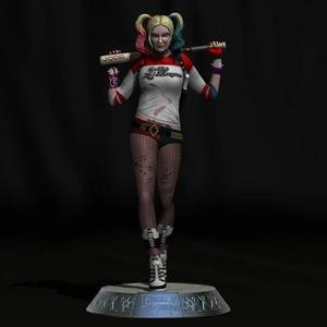 Harley Quinn Suicide Squad file STL-OBJ For 3D printer