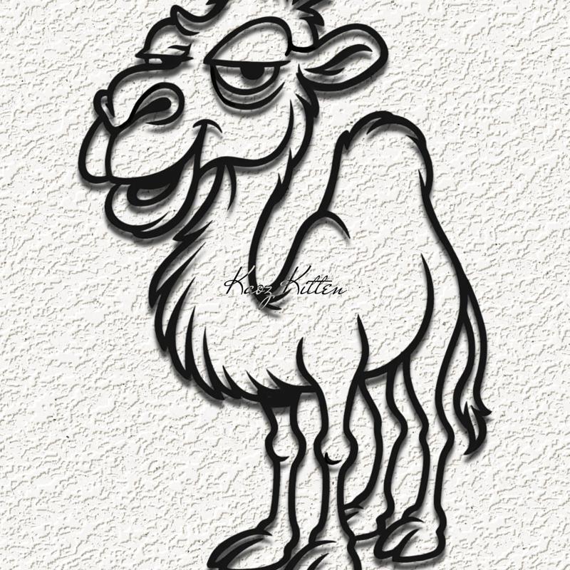 funny camel WALL ART HOME DECOR