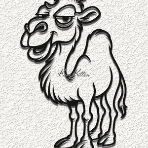 funny camel WALL ART HOME DECOR