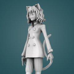 Neferpitou 3D Printing Figurine | Static