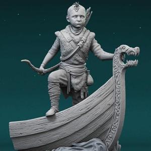 Atreus 3D Printing Figurine | Assembly
