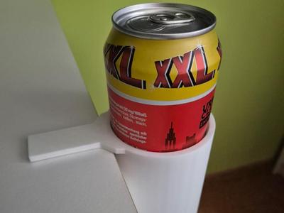 Energy drink holder, for the side of your table.