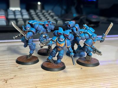 Jumping Space Marines w/jump packs Warhammer 40k
