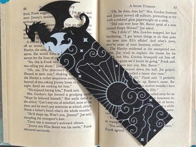 Fourth Wing Dragon Bookmark