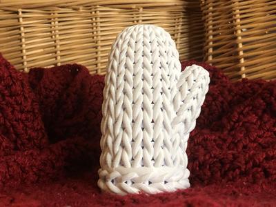 Knitted Mittens Container