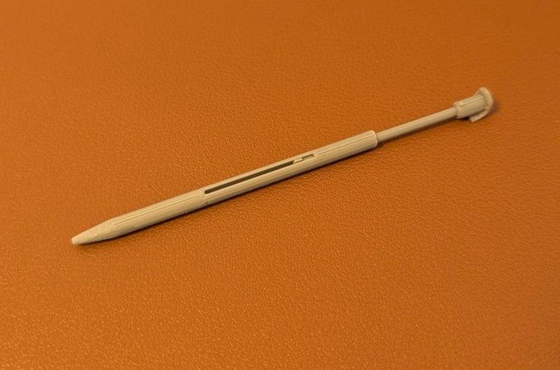 Nintendo New 3DS retactile stylus – perfect fit (no XL)