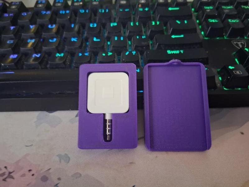 Storage box for Square Reader.