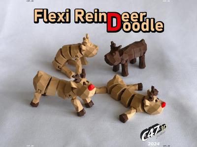 Flexi Reindeer Doodle