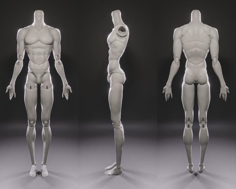 Mars Jointed body