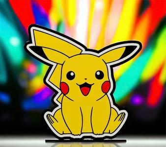 Pikachu (4 Color) LED Lamp